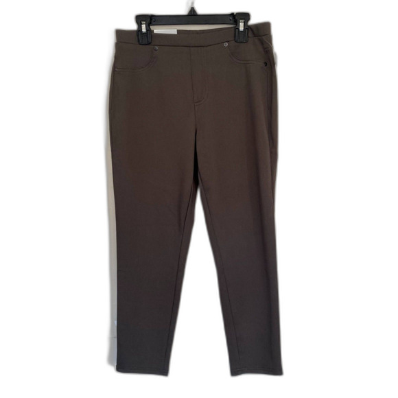 NWT Style‎ & Co Twill Comfort Waist Pull On Capri Pants Olive Green Size Small - Picture 1 of 7
